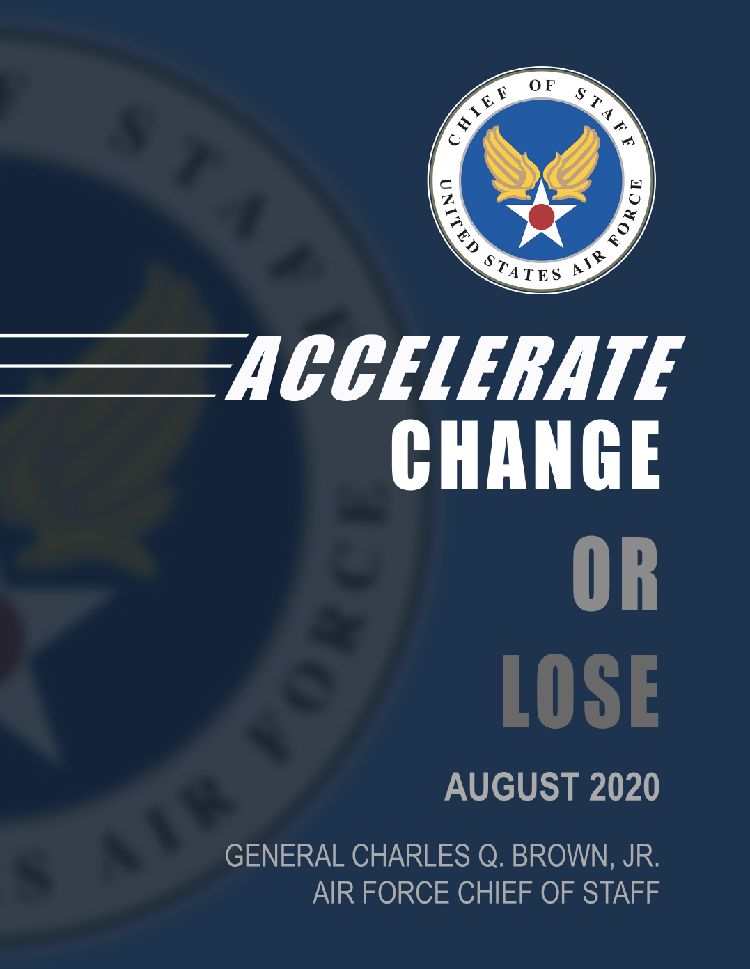 CSAF Strategc Accelerate or Change logo from document